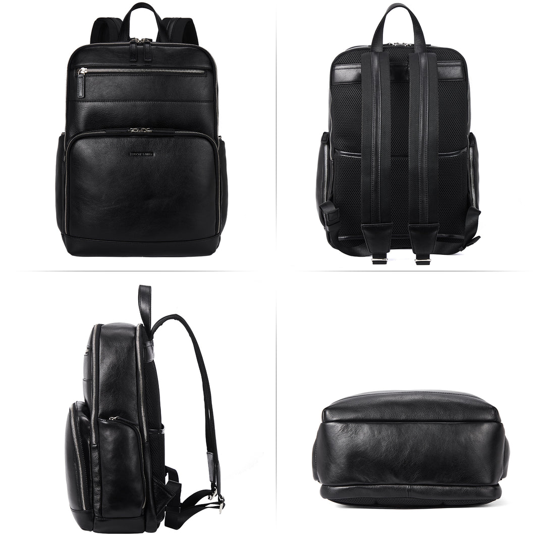 Versatile Men's Large Laptop Backpack for Travel and Business - Fits 15.6 inch Computers