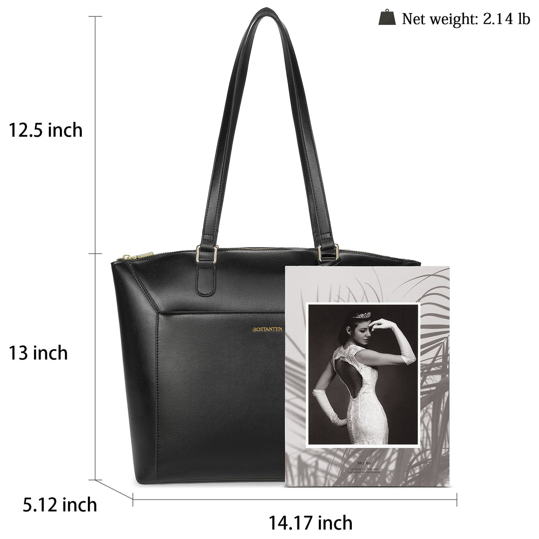 Jasmina  Quality Lightweight Briefcase — Elite - BOSTANTEN