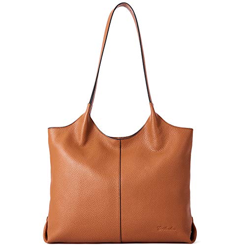 BOSTANTEN Women Handbags Designer Shoulder Tote Bag Soft Genuine Leather Top-handle Purse - BOSTANTEN