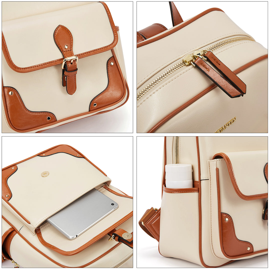Vrba Leather Book Bag — Talent - BOSTANTEN