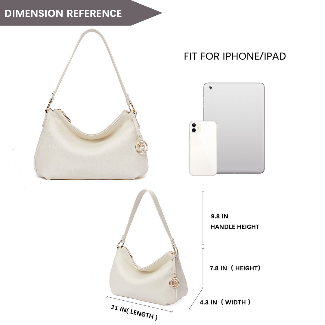 BOSTANTEN Geldbörsen für Damen Leder Schultertaschen Designer Damen Hobo Handtaschen Taschenbücher 