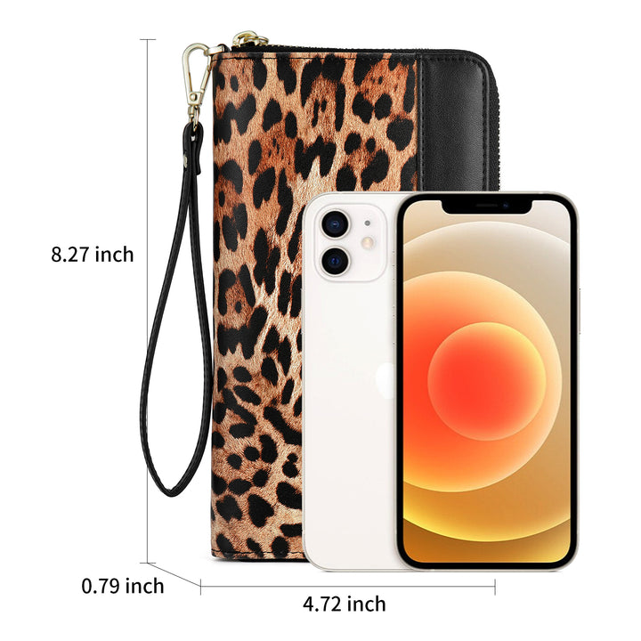 Rozenn Phone Clutch Wallet —— Animal Style - BOSTANTEN