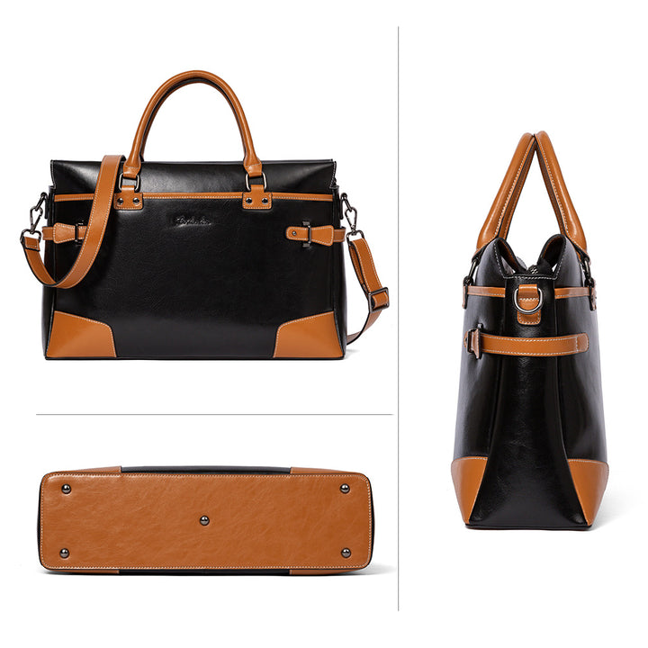 Machk Women Briefcase Bag — TOP 1 - BOSTANTEN