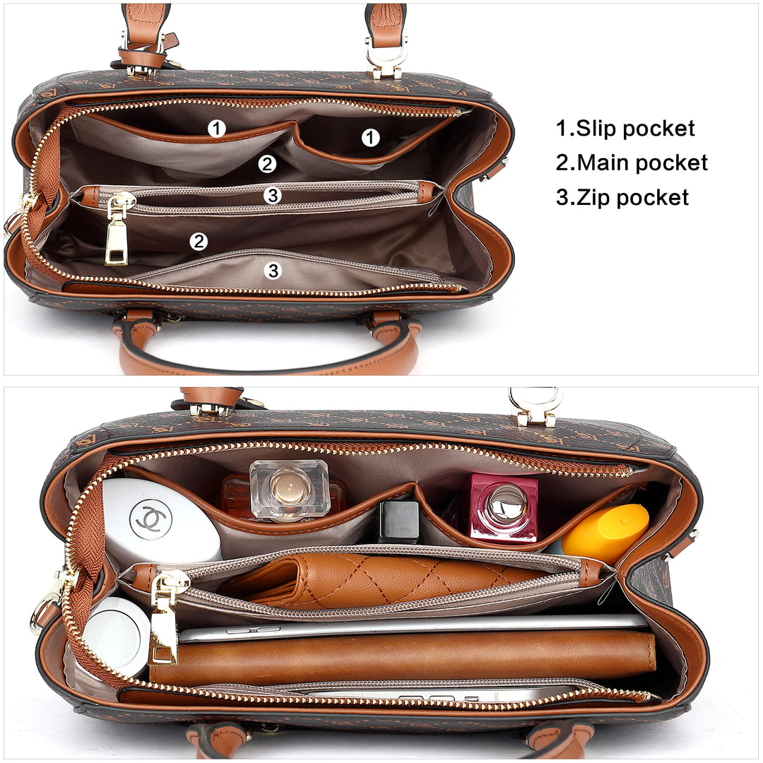 BOSTANTEN Damen Lederhandtasche Designer Henkeltasche Umhängetasche Schultertasche 