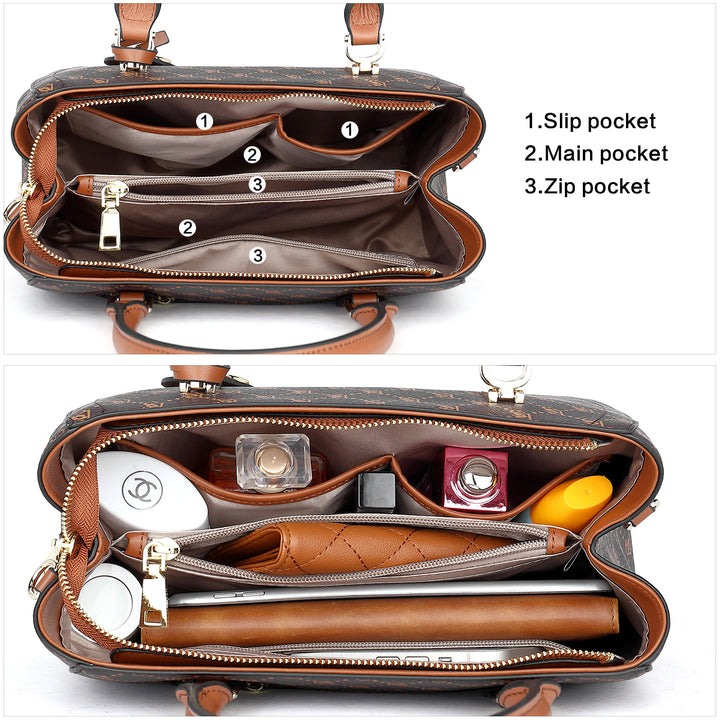 BOSTANTEN Damen Lederhandtasche Designer Henkeltasche Umhängetasche Schultertasche 
