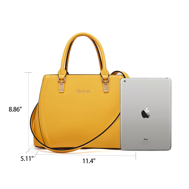 BOSTANTEN Women Leather Handbag Designer Top Handle Satchel Shoulder Bag Crossbody Purse - BOSTANTEN