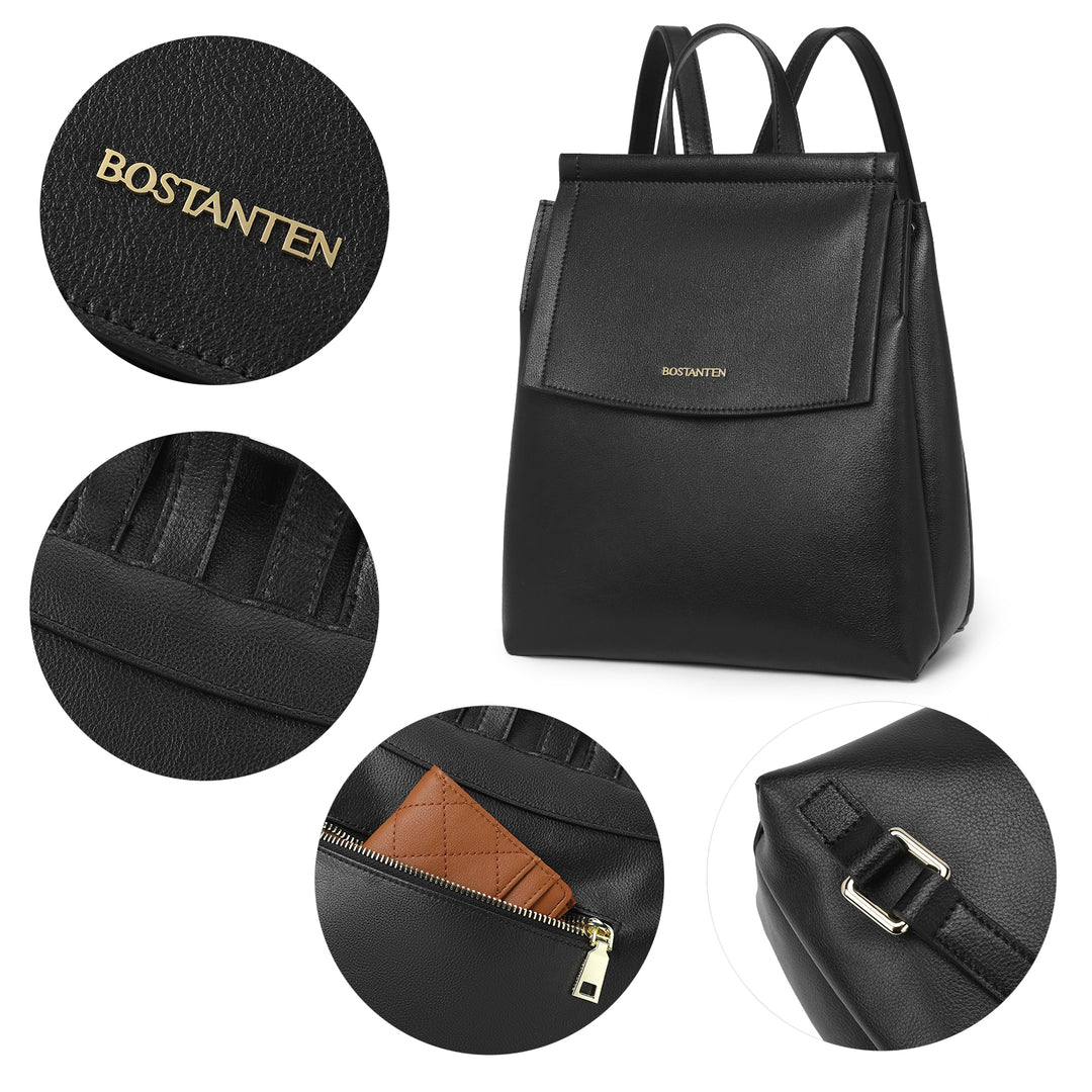 Baish Multi Function Backpack Purse — Modern - BOSTANTEN