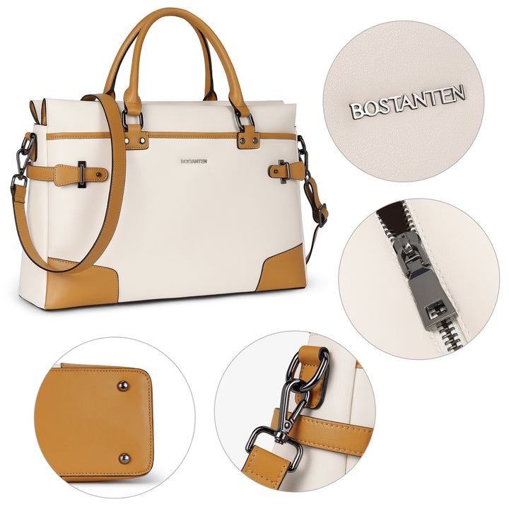 Mizuki Crossbody Briefcase For Women — College - BOSTANTEN