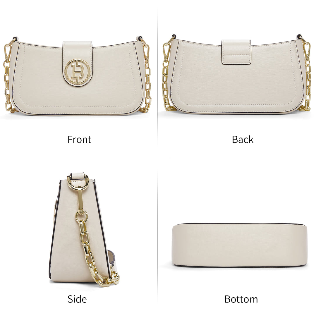 BOSTANTEN Crossbody Bags for Women Leather Shoulder Handbag Designer Bag Purse - BOSTANTEN