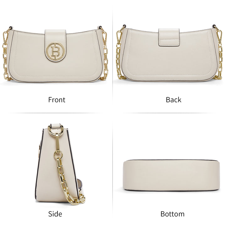 BOSTANTEN Crossbody Bags for Women Leather Shoulder Handbag Designer Bag Purse - BOSTANTEN