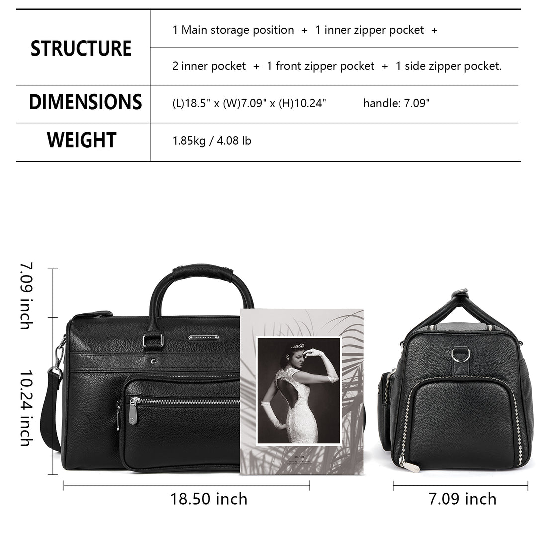 BOSTANTEN Man/Women Travel Duffel Bag Unisex Gym Sports Luggage Large Capacity Tote Duffel Bags - BOSTANTEN
