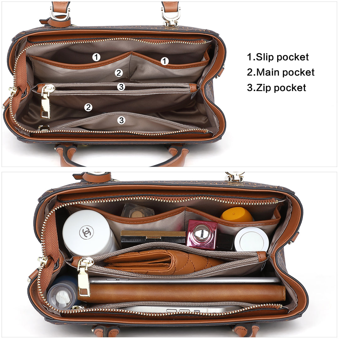 BOSTANTEN Damen Lederhandtasche Designer Henkeltasche Umhängetasche Schultertasche 