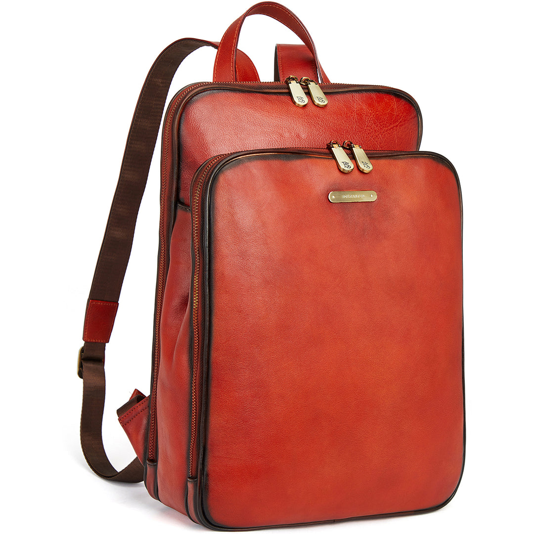 Frida Laptop BagsFor Women 15.6 Inch  — Red Backpack - BOSTANTEN