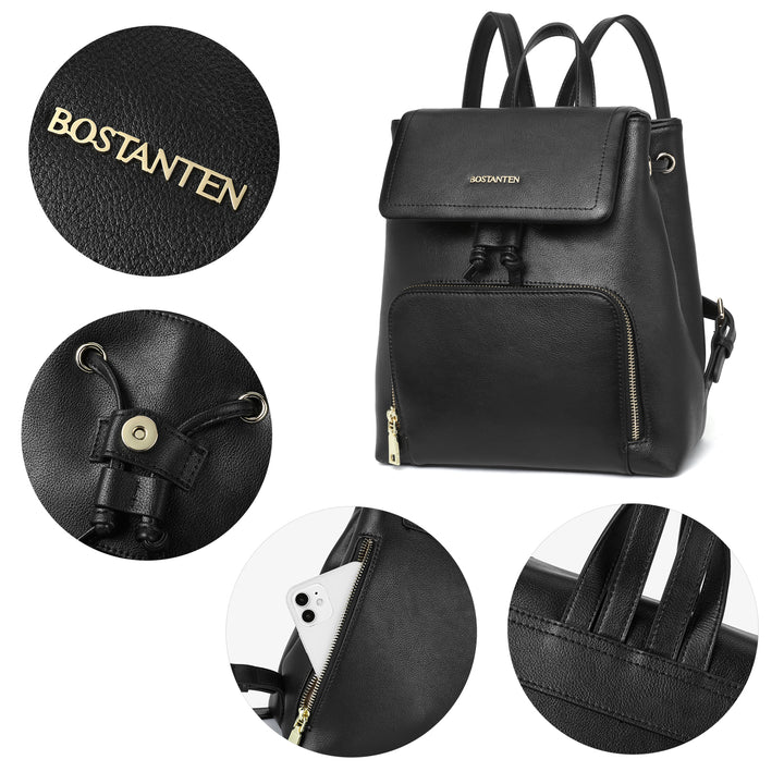 BOSTANTEN Backpack for Woman Fashion Travel Backpack Purse Ladies Shoulder Bags - BOSTANTEN