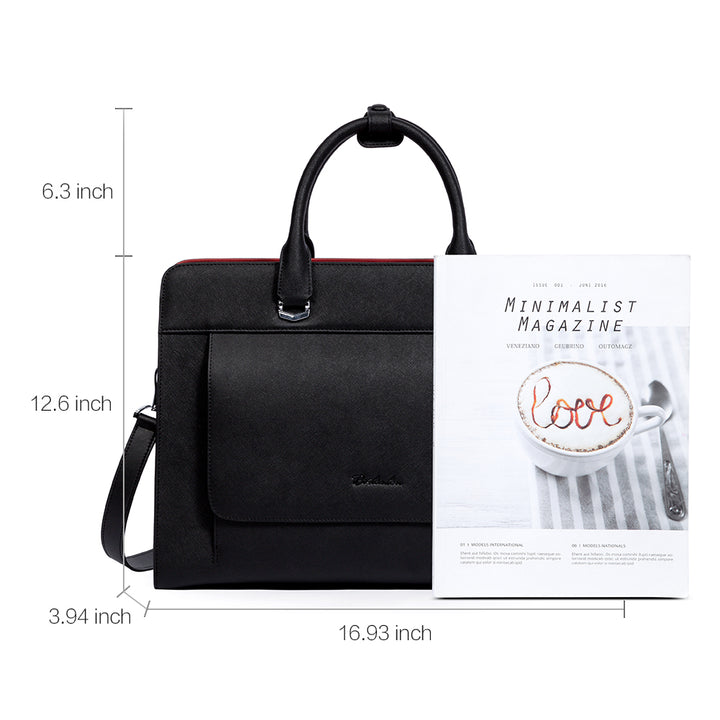 Mizuki Briefcase With Shoulder Strap — Security - BOSTANTEN