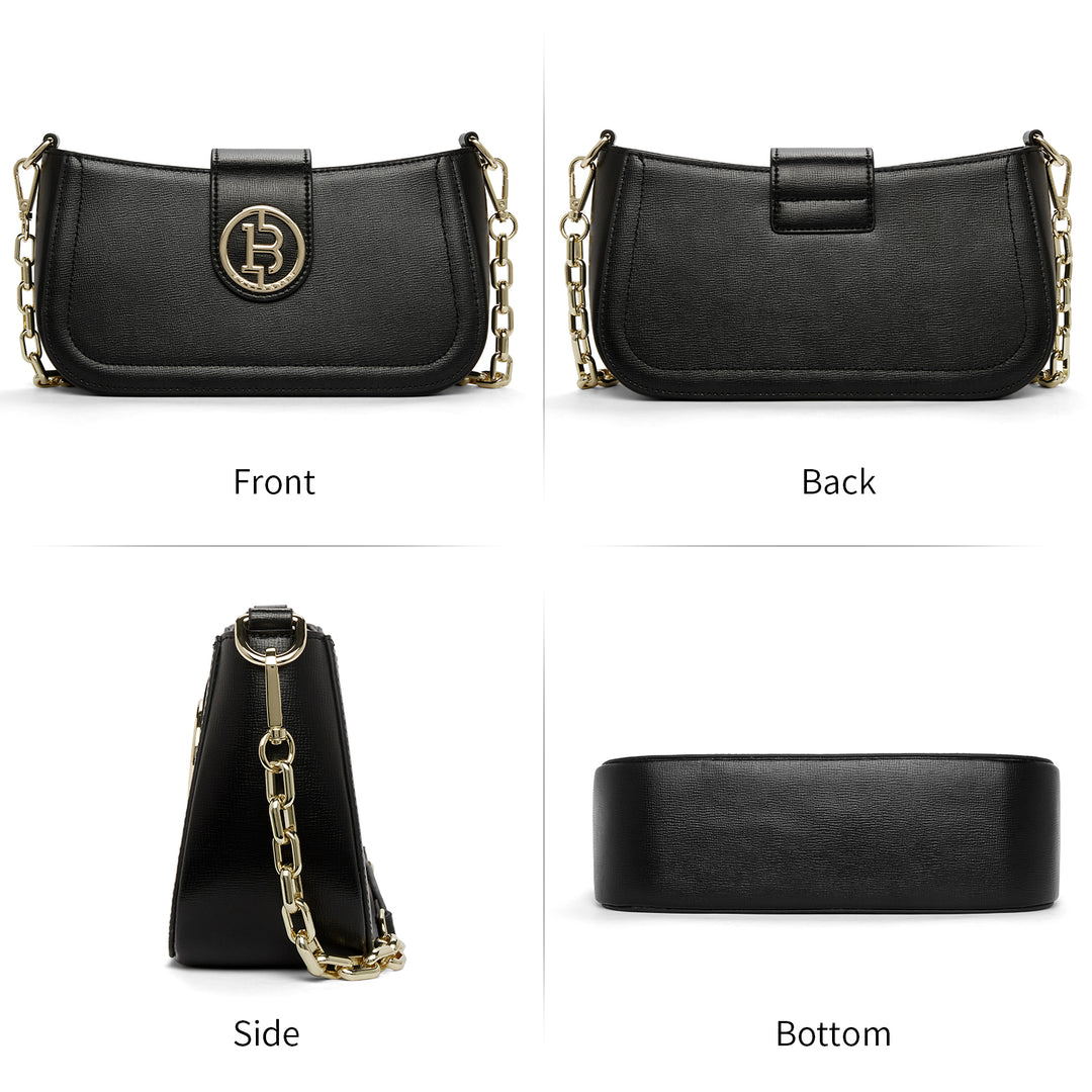 BOSTANTEN Crossbody Bags for Women Leather Shoulder Handbag Designer Bag Purse - BOSTANTEN
