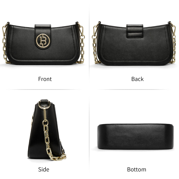 BOSTANTEN Crossbody Bags for Women Leather Shoulder Handbag Designer Bag Purse - BOSTANTEN