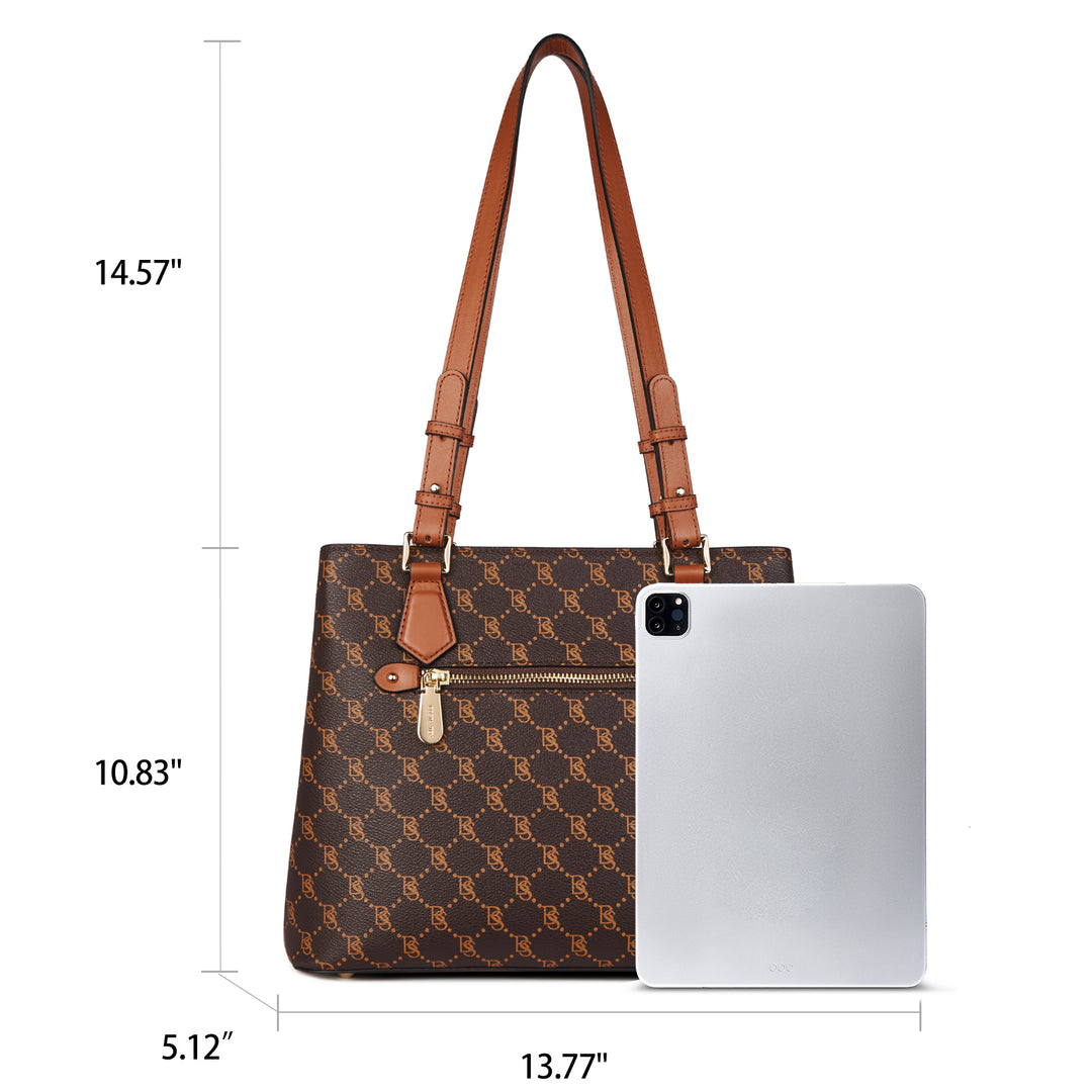 BOSTANTEN Women Handbag Genuine Leather Shoulder Bag Soft Designer Top Handle Purses - BOSTANTEN