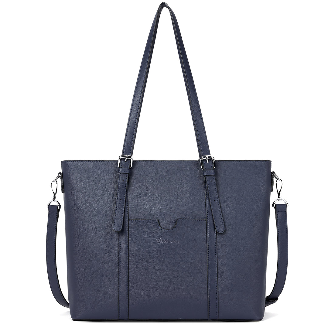 Carol  Women Briefcase  —  Vintage Tote - BOSTANTEN