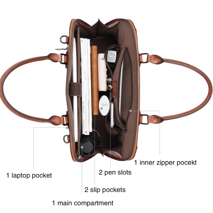 Jasmina  Versatile Briefcases  — Quality And Details - BOSTANTEN
