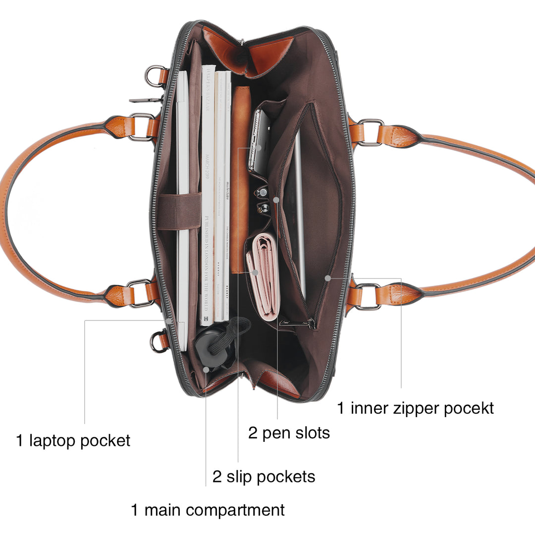 Jasmina  Versatile Briefcases  — Quality And Details - BOSTANTEN