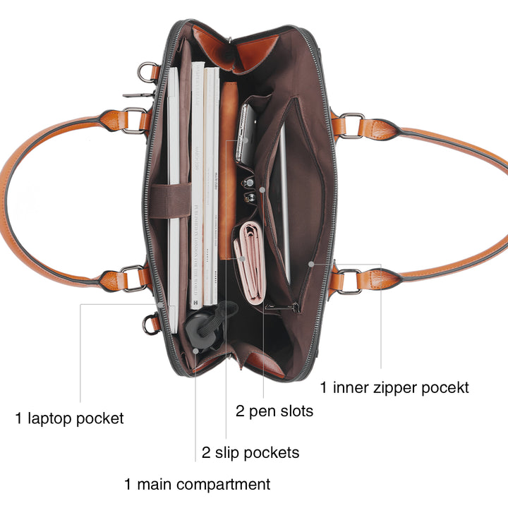 Jasmina  Versatile Briefcases  — Quality And Details - BOSTANTEN