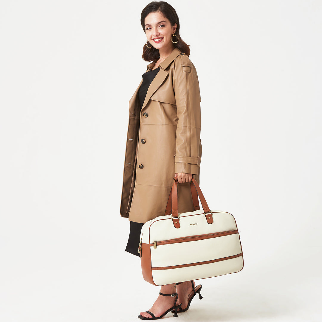 Zenobe Women's Overnight Duffle Bag for Stress-Free Travel