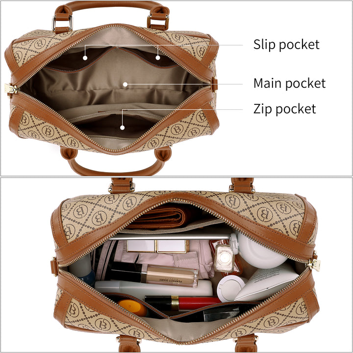 BOSTANTEN Womens Handbags Genuine Leather Designer Tote Bag Ladies Top Handle Crossbody Purse - BOSTANTEN