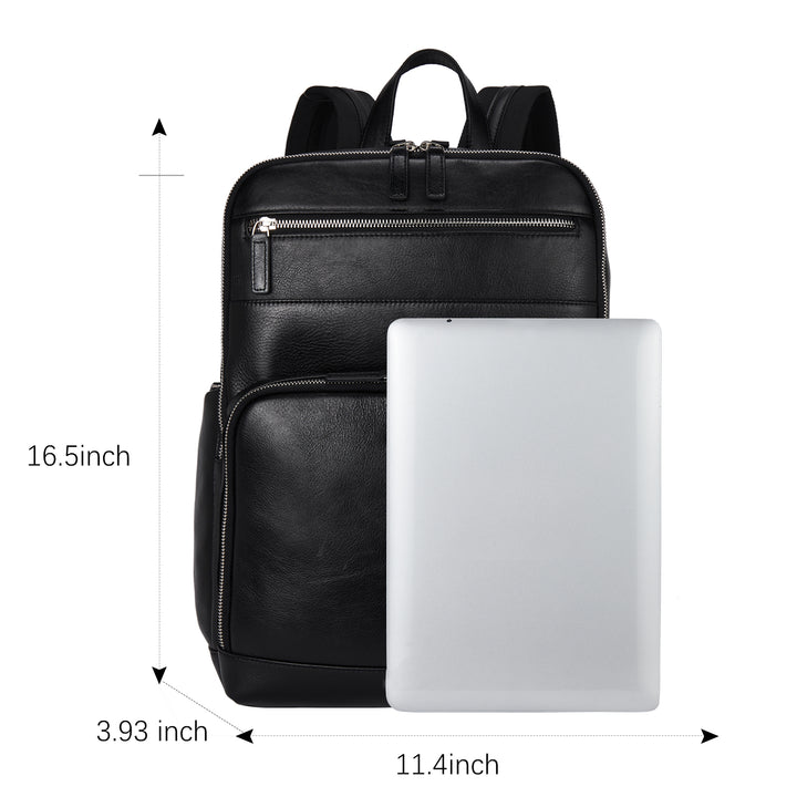 Versatile Men's Large Laptop Backpack for Travel and Business - Fits 15.6 inch Computers