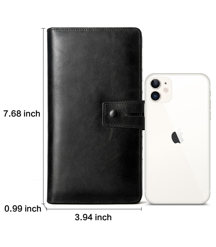 Lnna Checkbook RFID Wallet Cash Clutch Purses —— Superstar