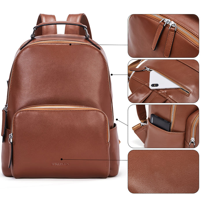 Nombongo Large Leather Backpack — Flexible