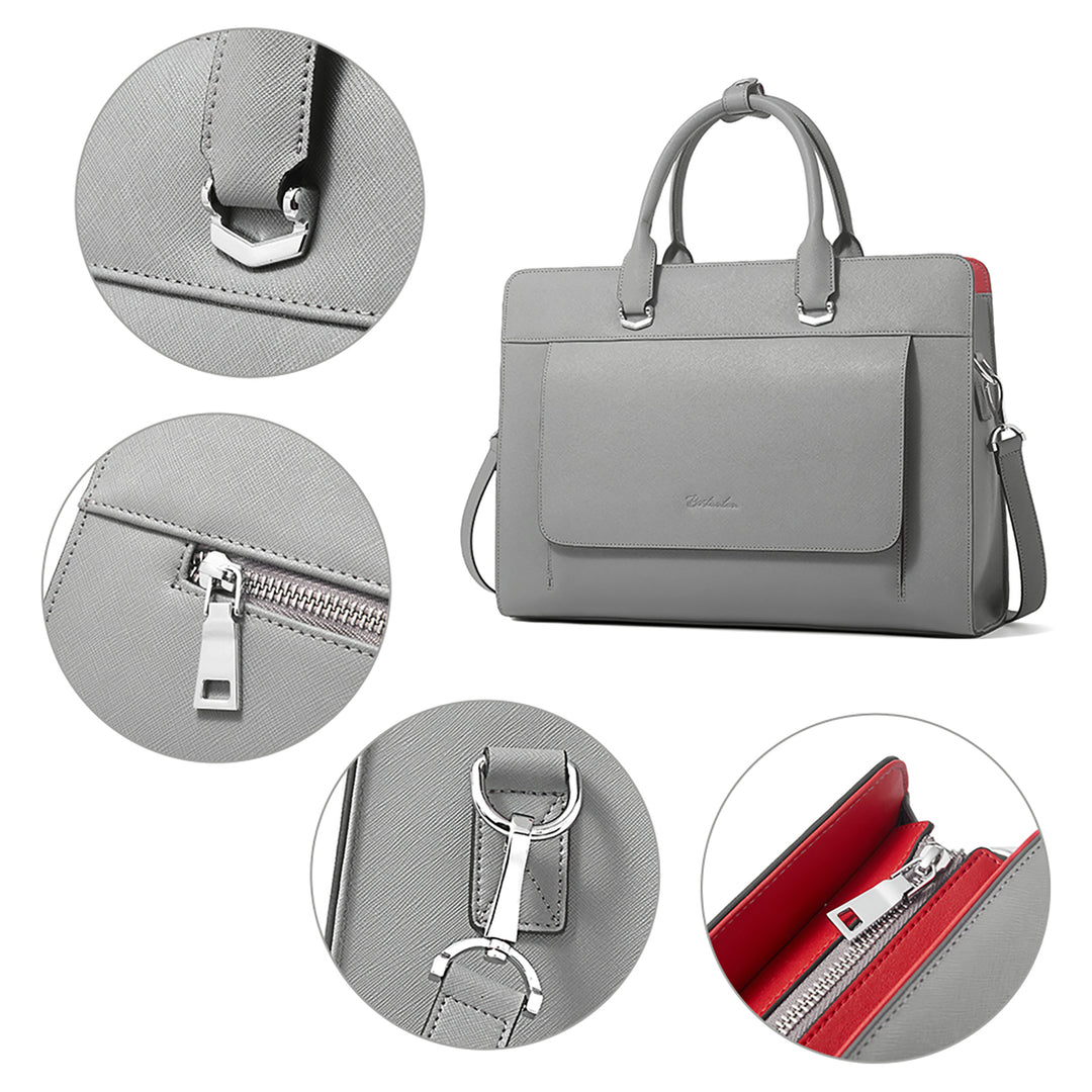 Mizuki Briefcase With Shoulder Strap — Security - BOSTANTEN