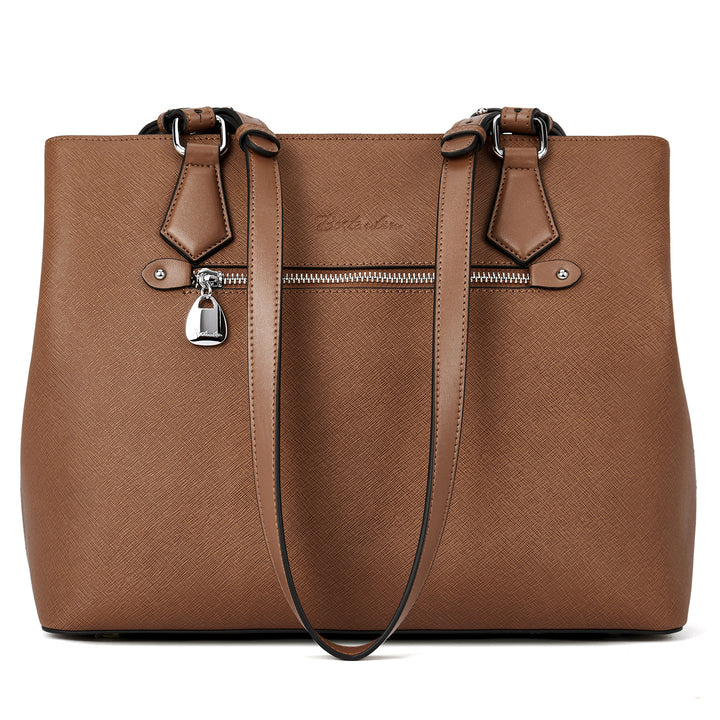 BOSTANTEN Women Handbag Genuine Leather Shoulder Bag Soft Designer Top Handle Purses - BOSTANTEN