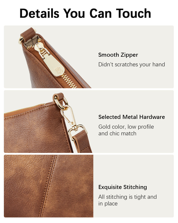 Nola  Chic and Sustainable - The Vegan Leather Envelope Clutch Purse