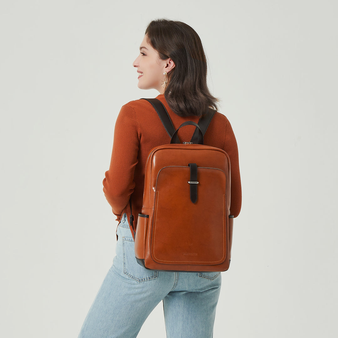 Vrba Laptop Backpack Purse — Simplicity