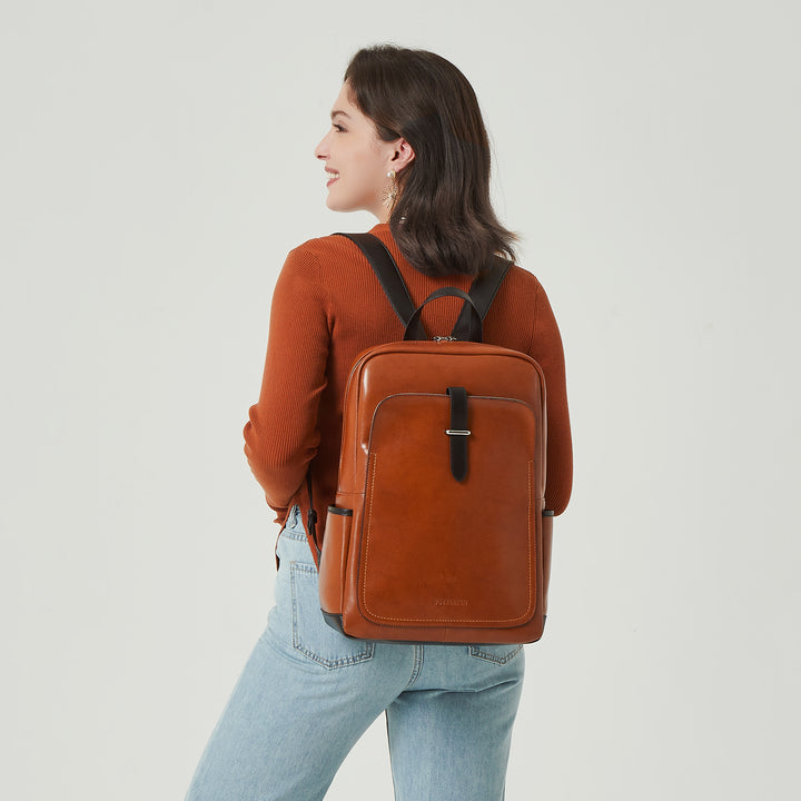 Vrba Laptop Backpack Purse — Simplicity