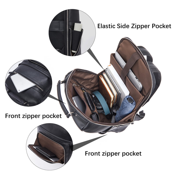 Wasserdichter College-Rucksack mit Laptopfach 