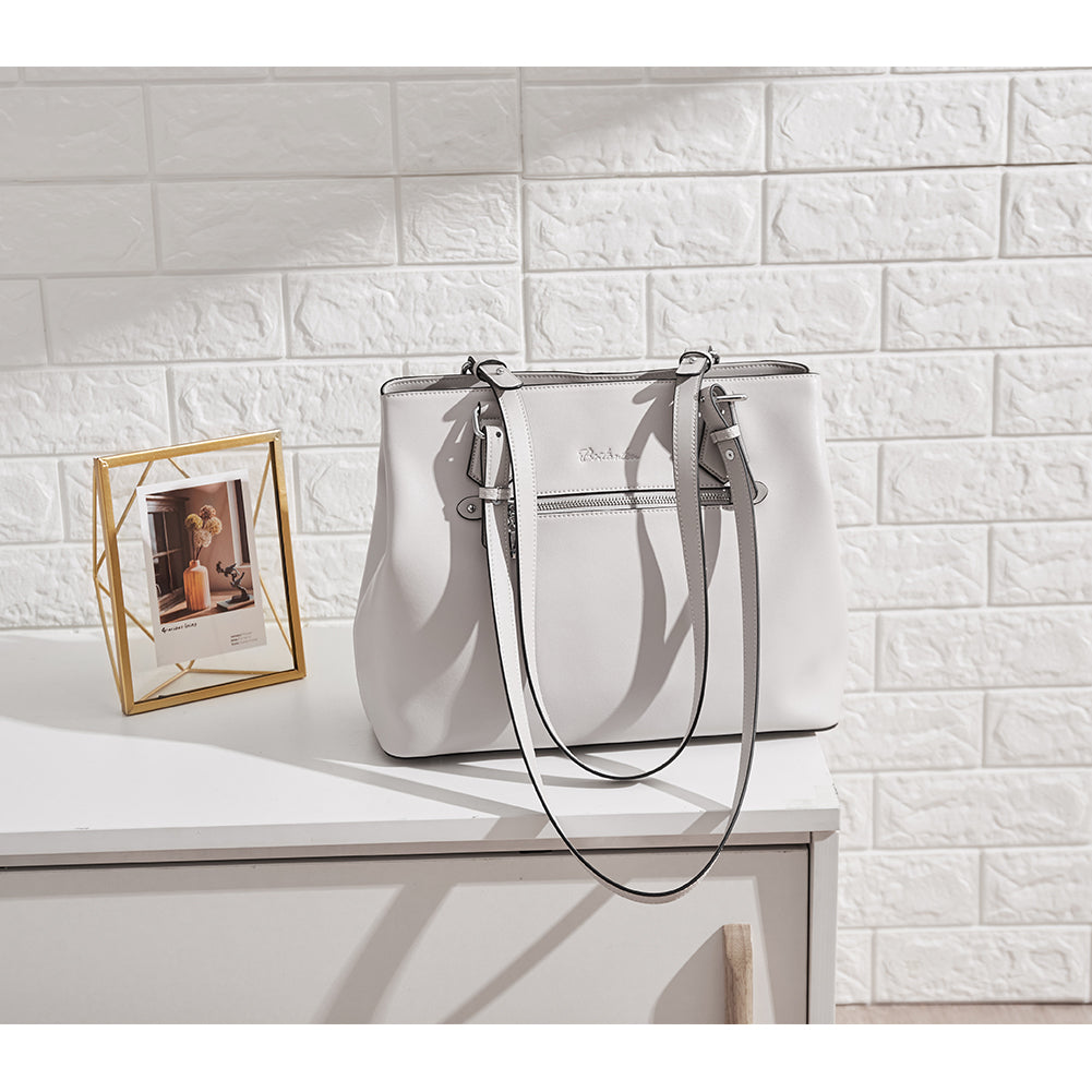 BOSTANTEN Women Handbag Genuine Leather Shoulder Bag Soft Designer Top Handle Purses - BOSTANTEN