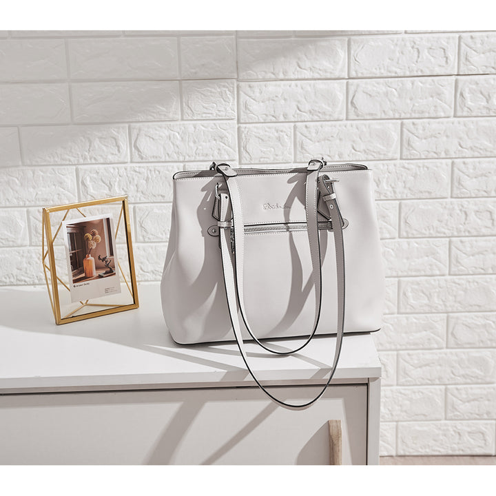 BOSTANTEN Women Handbag Genuine Leather Shoulder Bag Soft Designer Top Handle Purses - BOSTANTEN