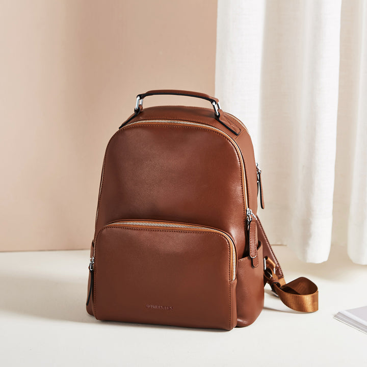 Nombongo Large Leather Backpack — Flexible