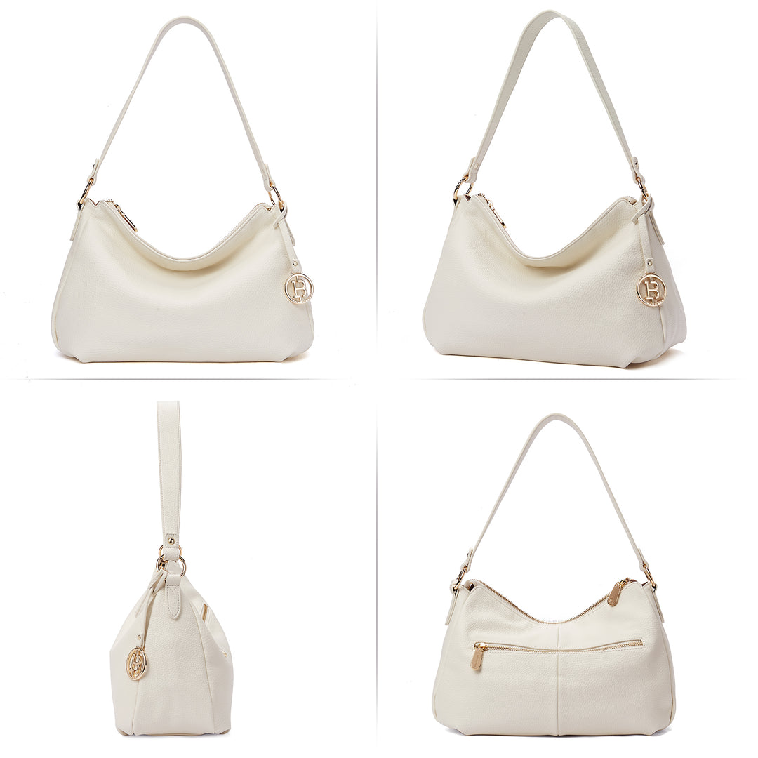 BOSTANTEN Geldbörsen für Damen Leder Schultertaschen Designer Damen Hobo Handtaschen Taschenbücher 