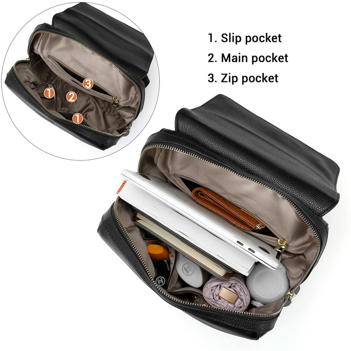 Baish Ladies Laptop Backpack — Classic - BOSTANTEN