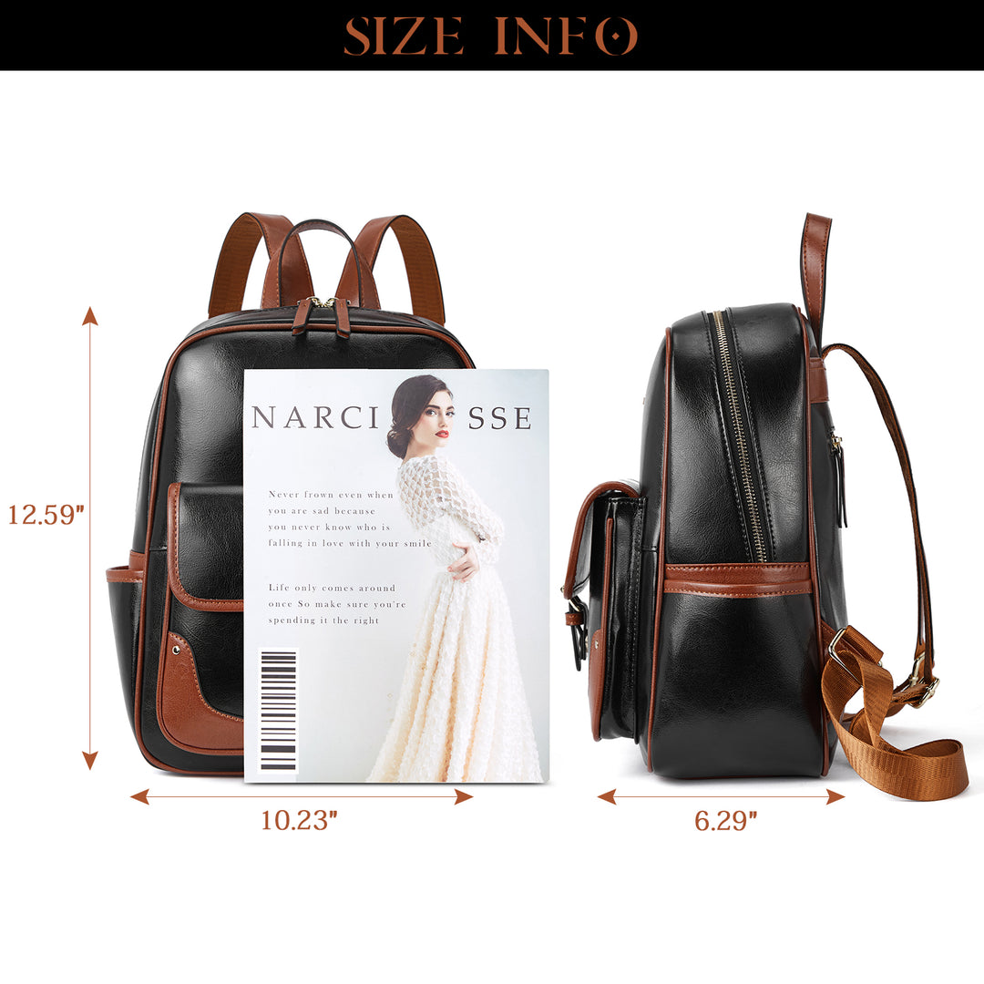 Vrba Leather Book Bag — Talent - BOSTANTEN