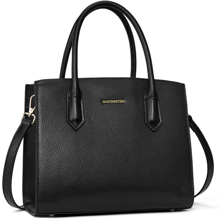 Machk Genuine Leather Tote Bag  — Handle Shoulder - BOSTANTEN