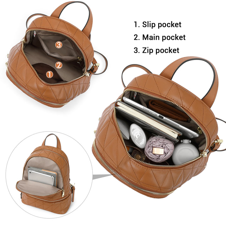 Minoru Purse Backpack For Women —Stylish - BOSTANTEN