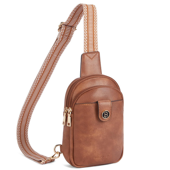 Arrio Reversible Strap Women's Leather Leather Sling Bag