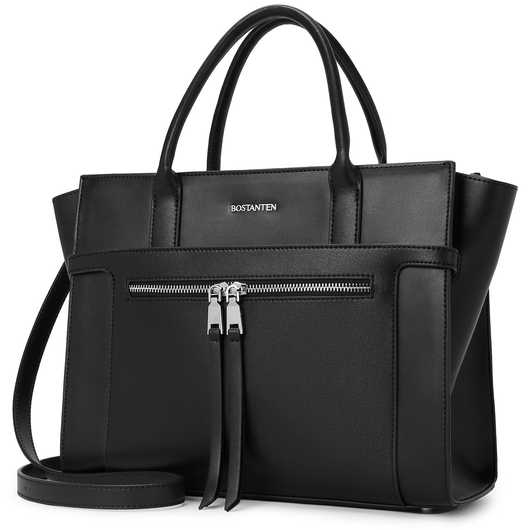 BOSTANTEN Women Handbag Genuine Leather Tote Bag Designer Top Handle Satchel Purse Fashion Ladies Work Bags - BOSTANTEN