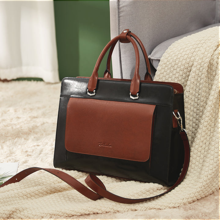 Mizuki Briefcase With Shoulder Strap — Security - BOSTANTEN