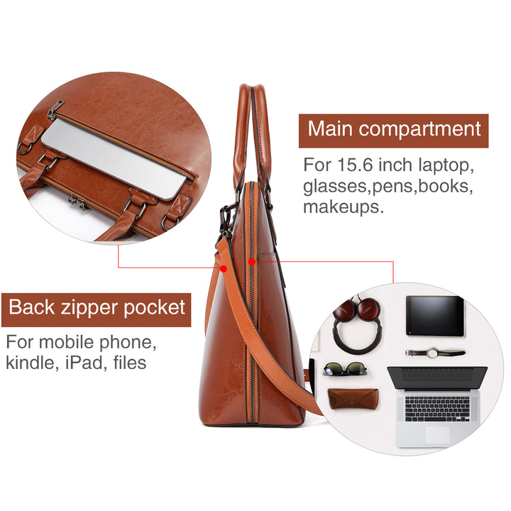Jasmina  Versatile Briefcases  — Quality And Details - BOSTANTEN