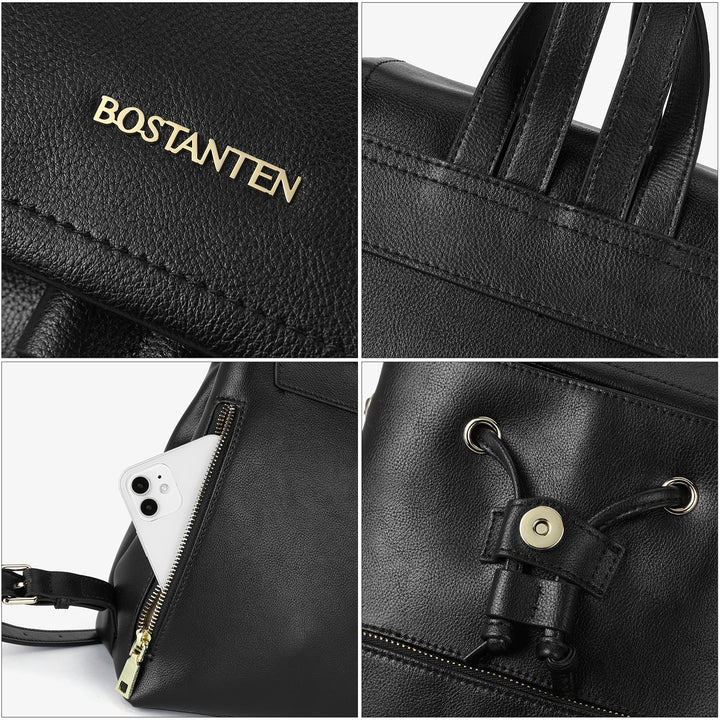 BOSTANTEN Backpack for Woman Fashion Travel Backpack Purse Ladies Shoulder Bags - BOSTANTEN